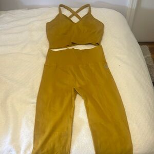 free people bra and legging set